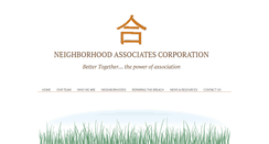 Desktop Screenshot of neighborhoodassociates.org